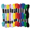 Creativity Street Embroidery Thread Skeins, 12 Assorted Colors, PK72 PAC6475